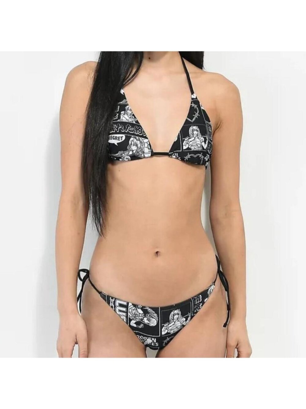 Broken Promises zumiez Bikini FULL SET top and bottom!!!!
